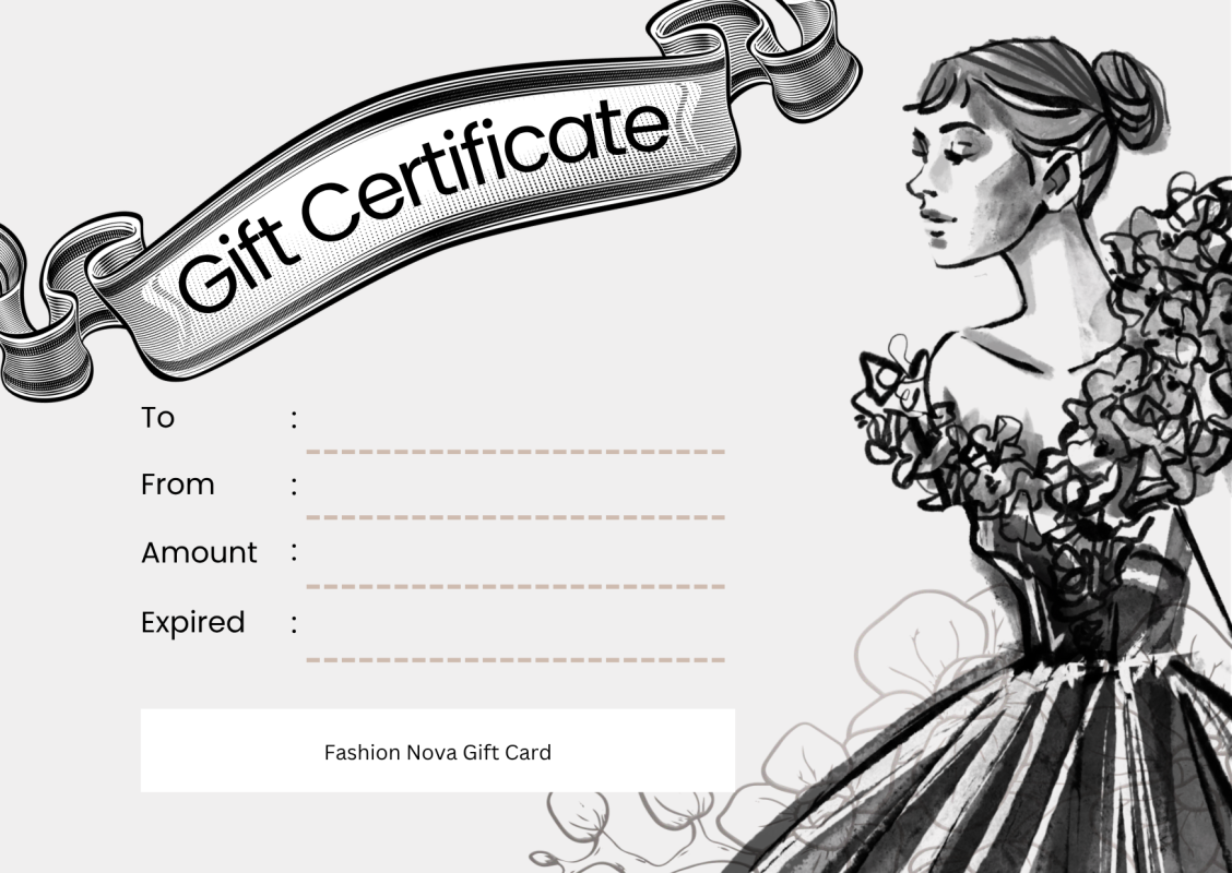 Fashion Nova Gift Card